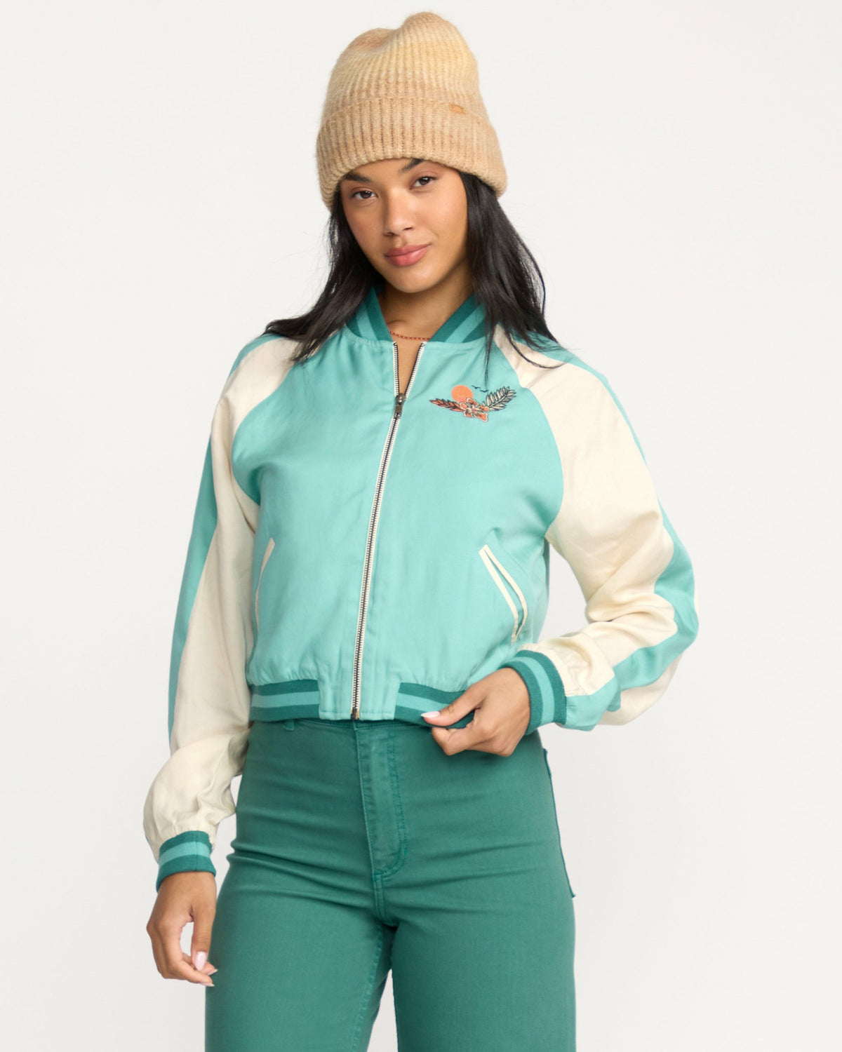 Billabong Women's Dream Vacation Souvenir Jacket - Misty Blue