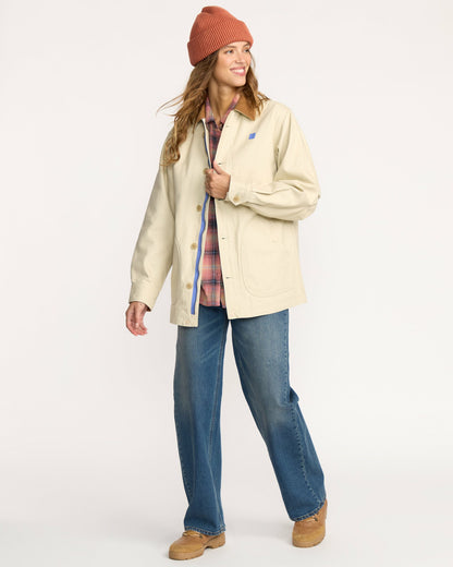 Billabong Women's A\/Div Barn Door Jacket - Fog