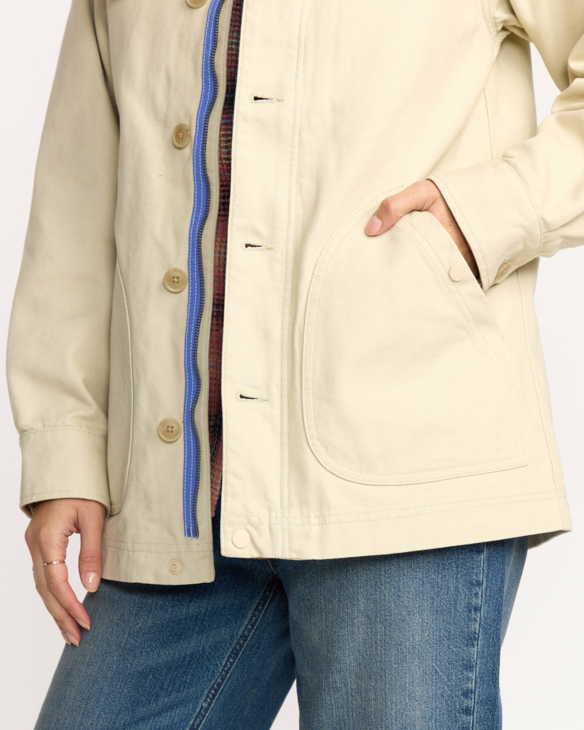 Billabong Women's A\/Div Barn Door Jacket - Fog