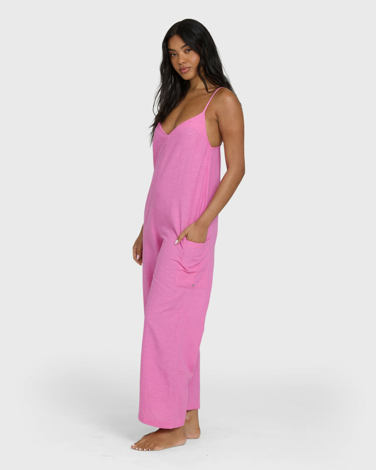 Billabong Women's Day To Day Romper - Party Pink
