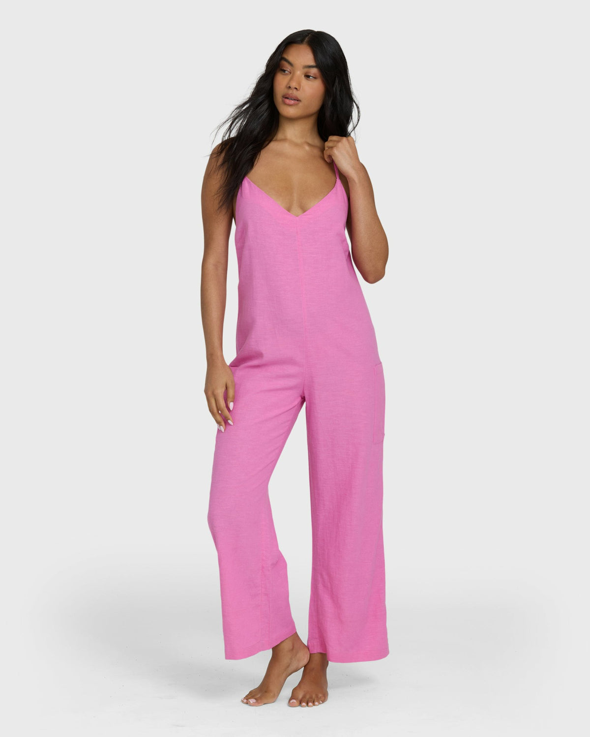 Billabong Women's Day To Day Romper - Party Pink