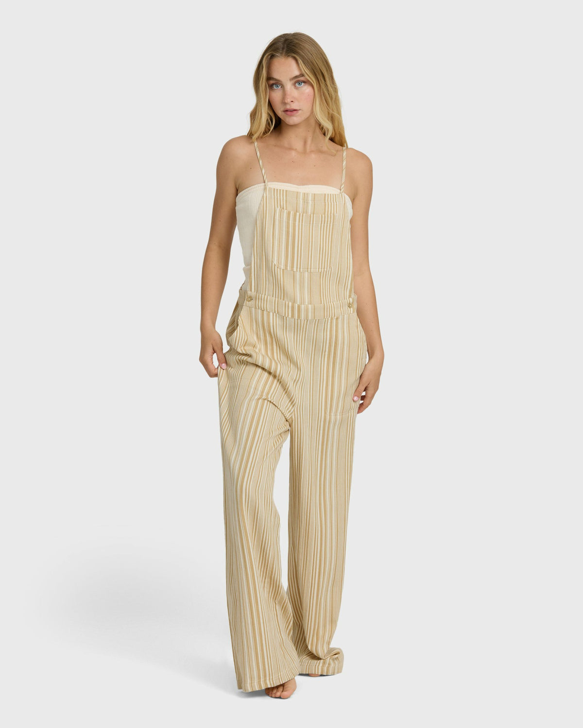 Billabong Women's So Easy Romper - Stone