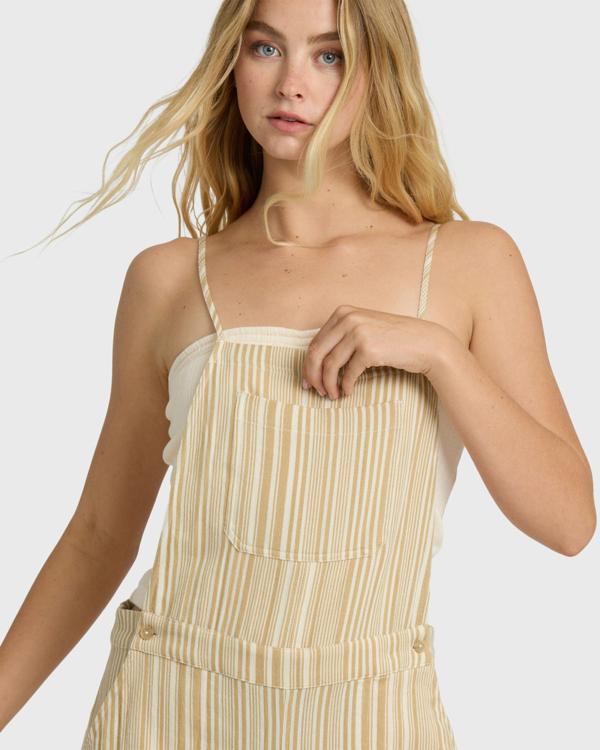 Billabong Women's So Easy Romper - Stone