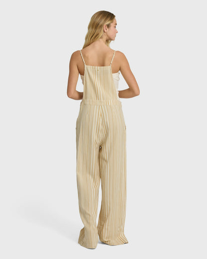 Billabong Women's So Easy Romper - Stone