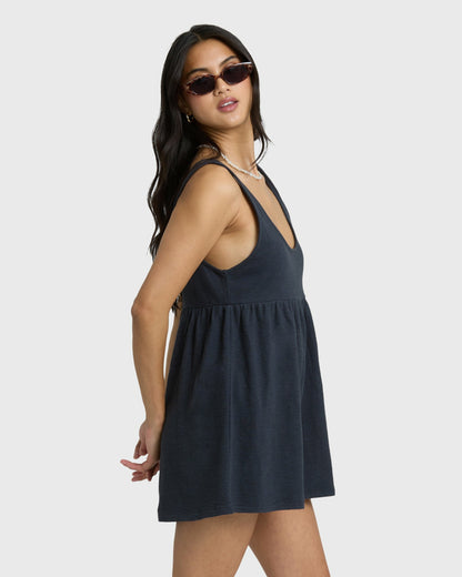 Billabong Women's Easy Does It Romper - Black Sands