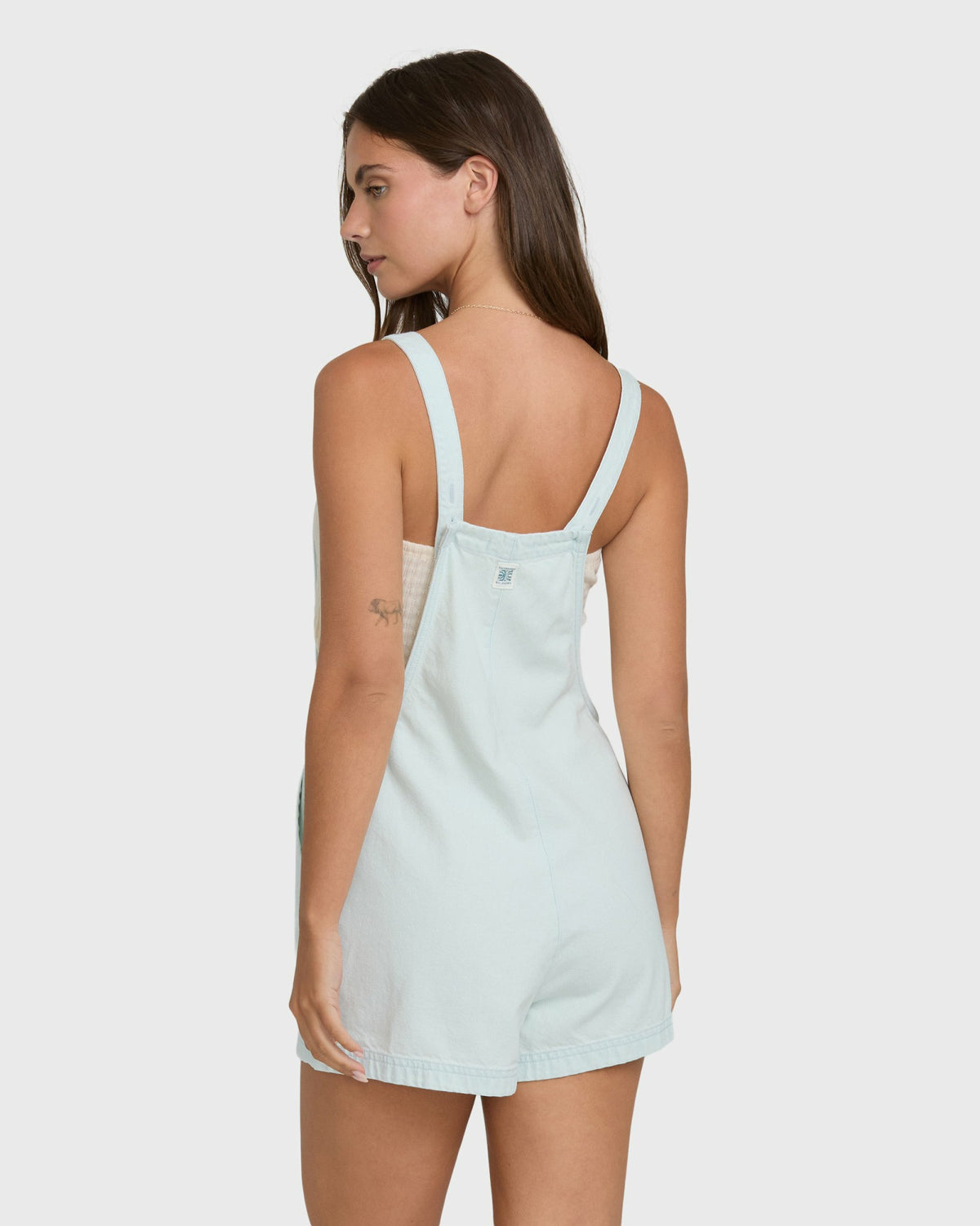 Billabong Women's Beach Crush Denim Overalls - Clearwater