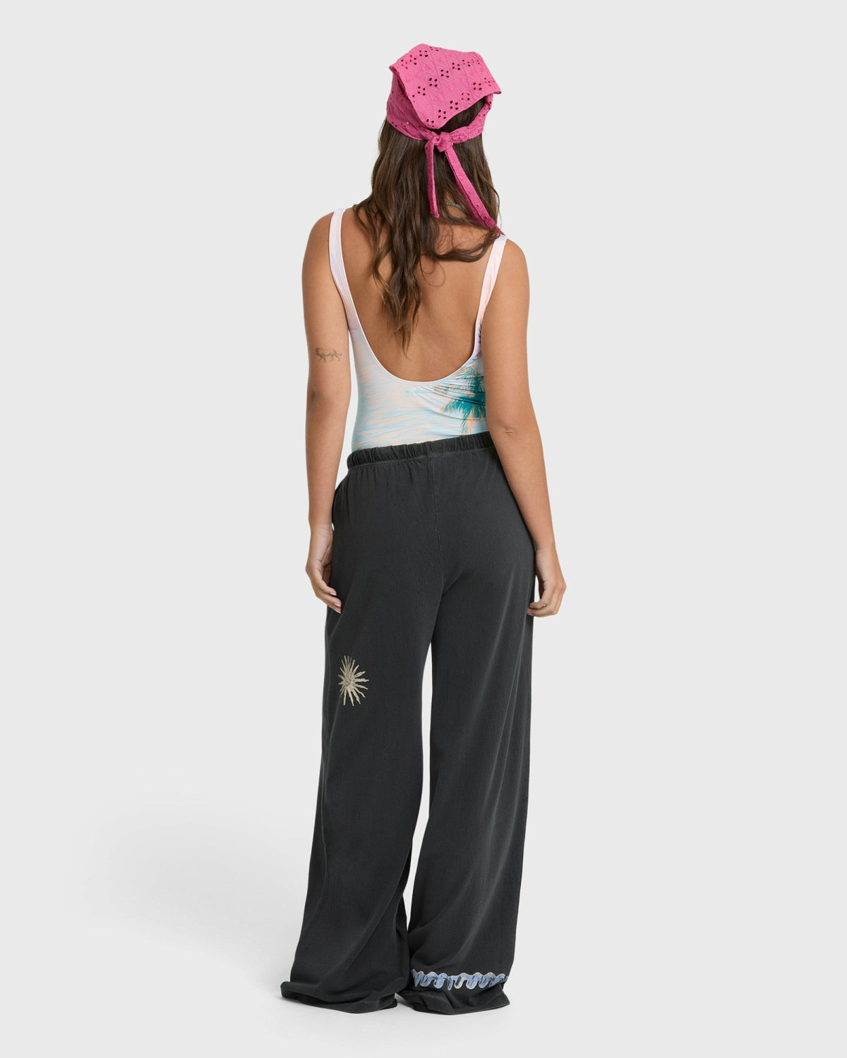 Billabong Women's Paradise 73 Knit Pants - Black Sands