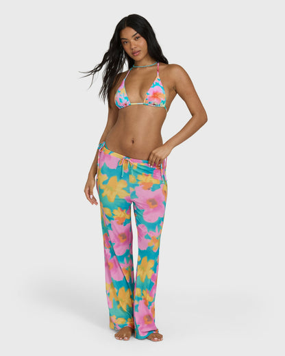 Billabong Women's Lookin Fresh Cover-Up Pants - Ocean Spray