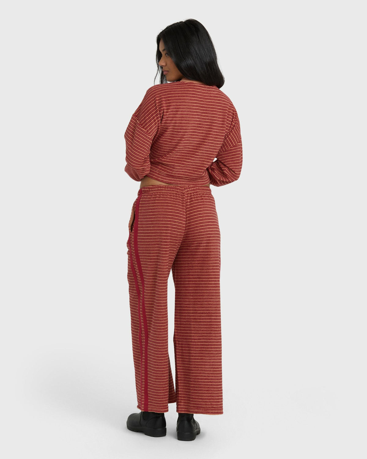 Billabong Women's Date Palm Terry Pants - Rose Brown