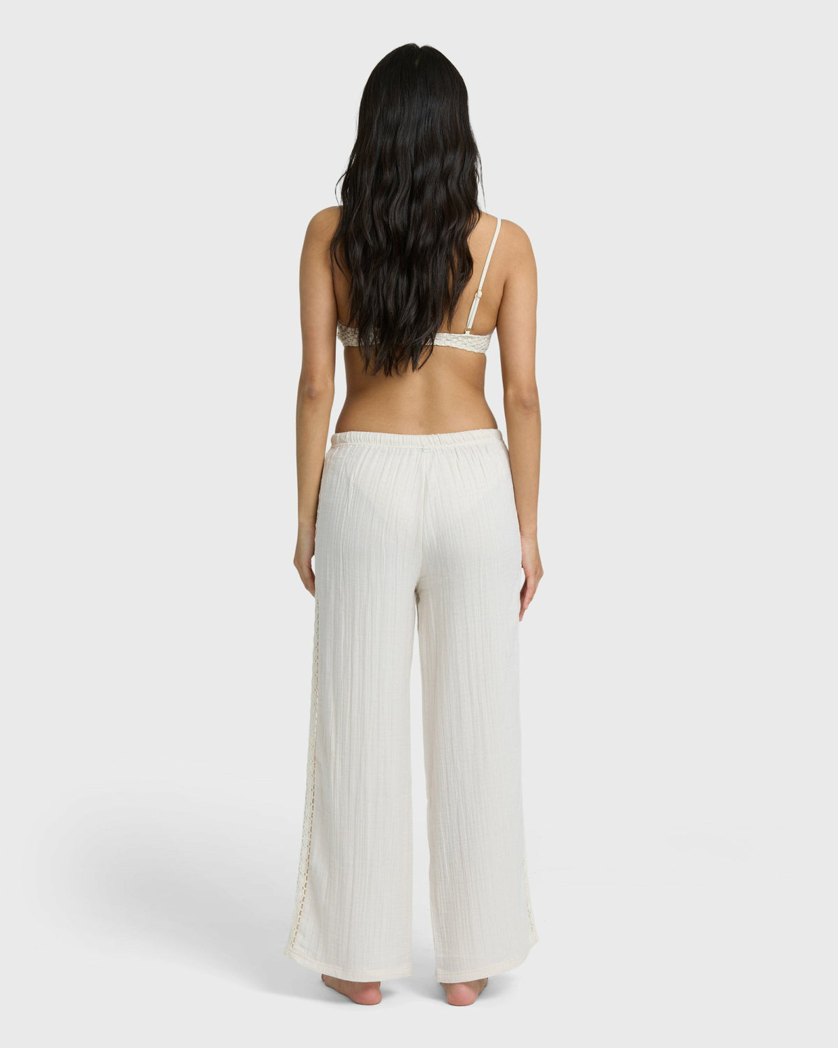 Billabong Women's Feelin Fine Pants - White Cap