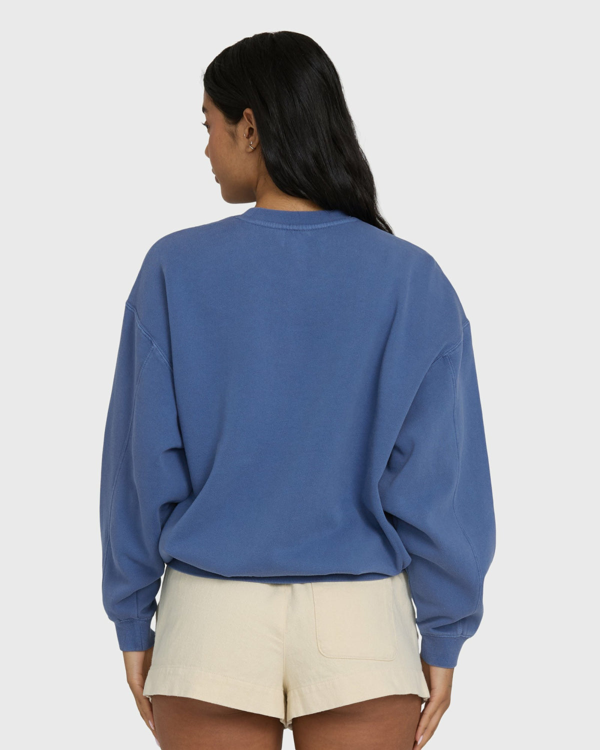 Billabong Women's Treasure Cay Crewneck Sweatshirt - Dutch Blue
