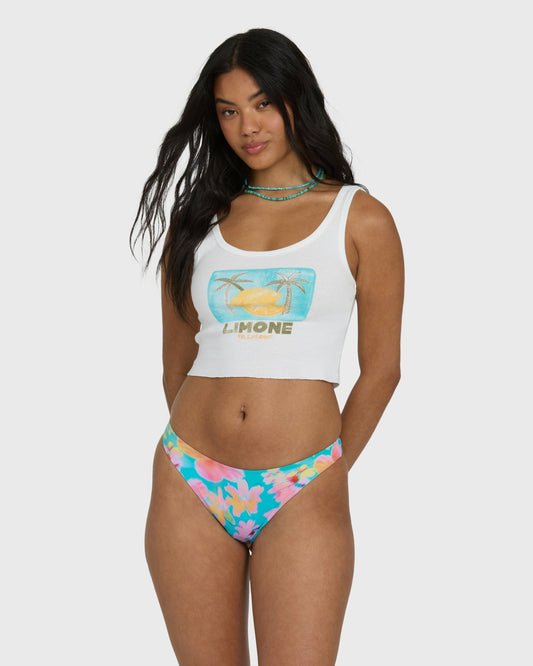 Billabong Women's Summer Sweetness Tank Top - Salt Crystal