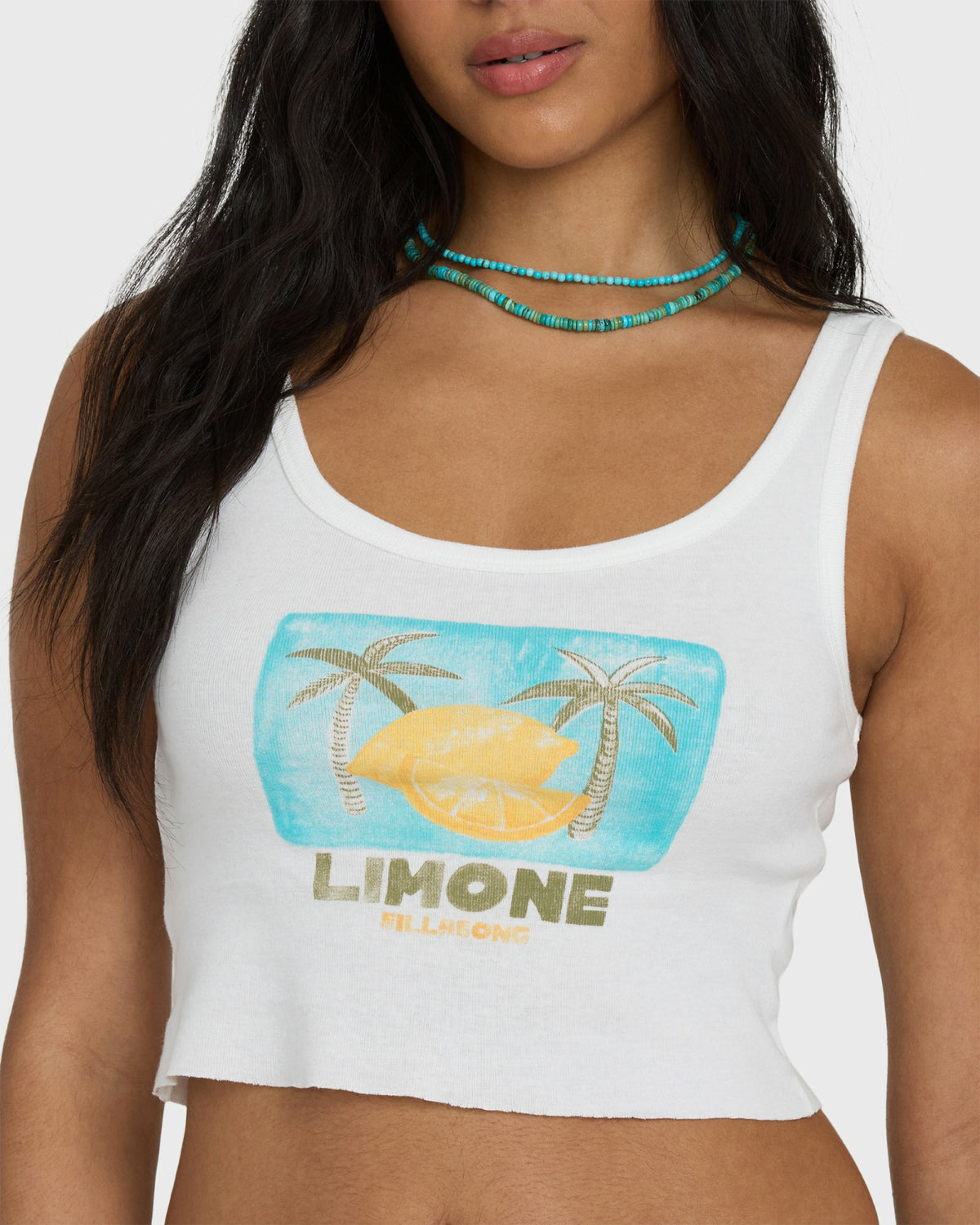Billabong Women's Summer Sweetness Tank Top - Salt Crystal