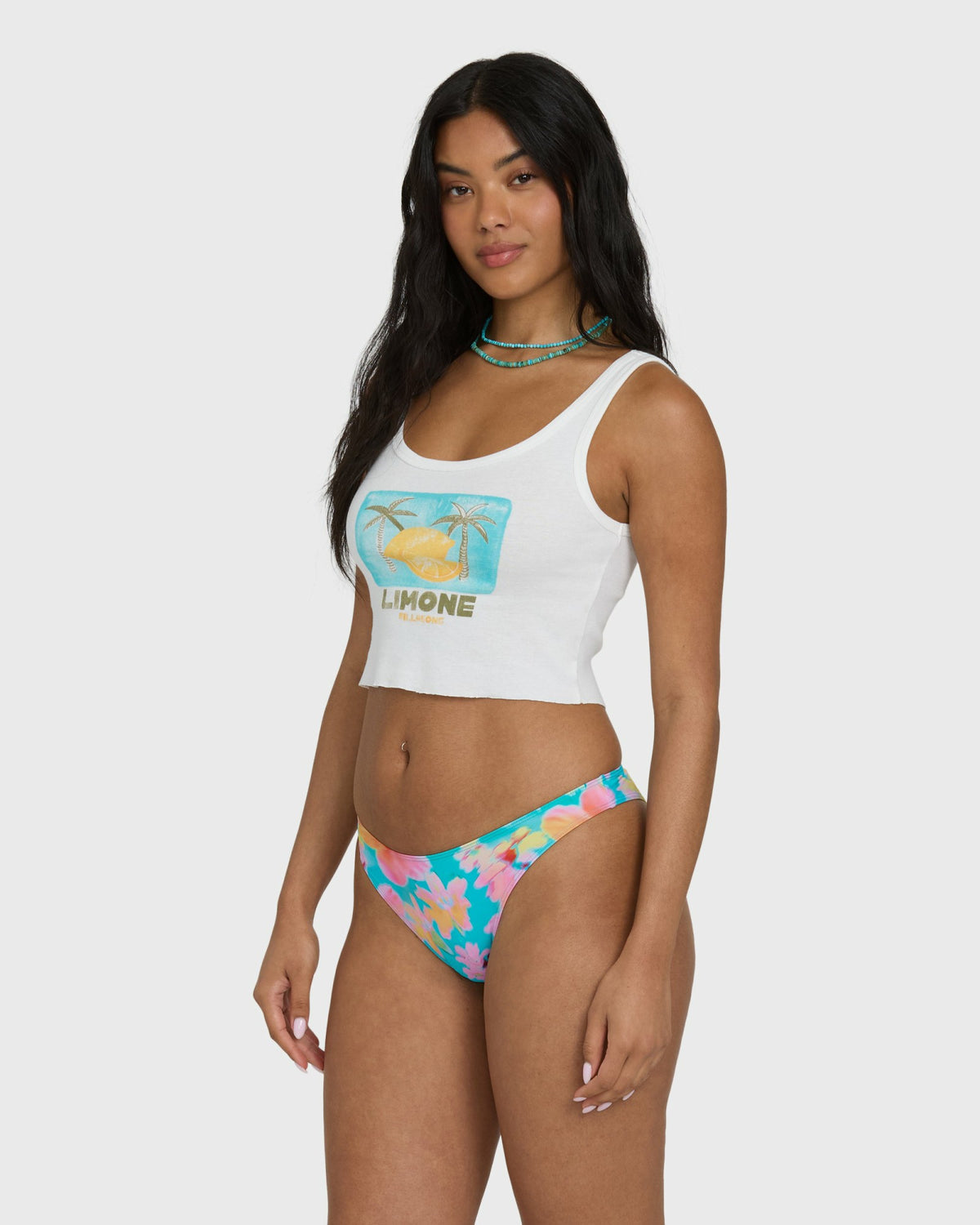 Billabong Women's Summer Sweetness Tank Top - Salt Crystal