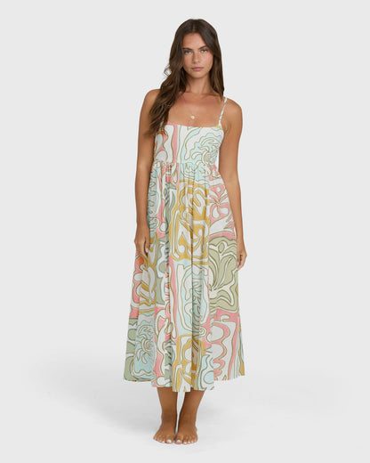 Billabong Women's Island Life Midi Dress - Clearwater