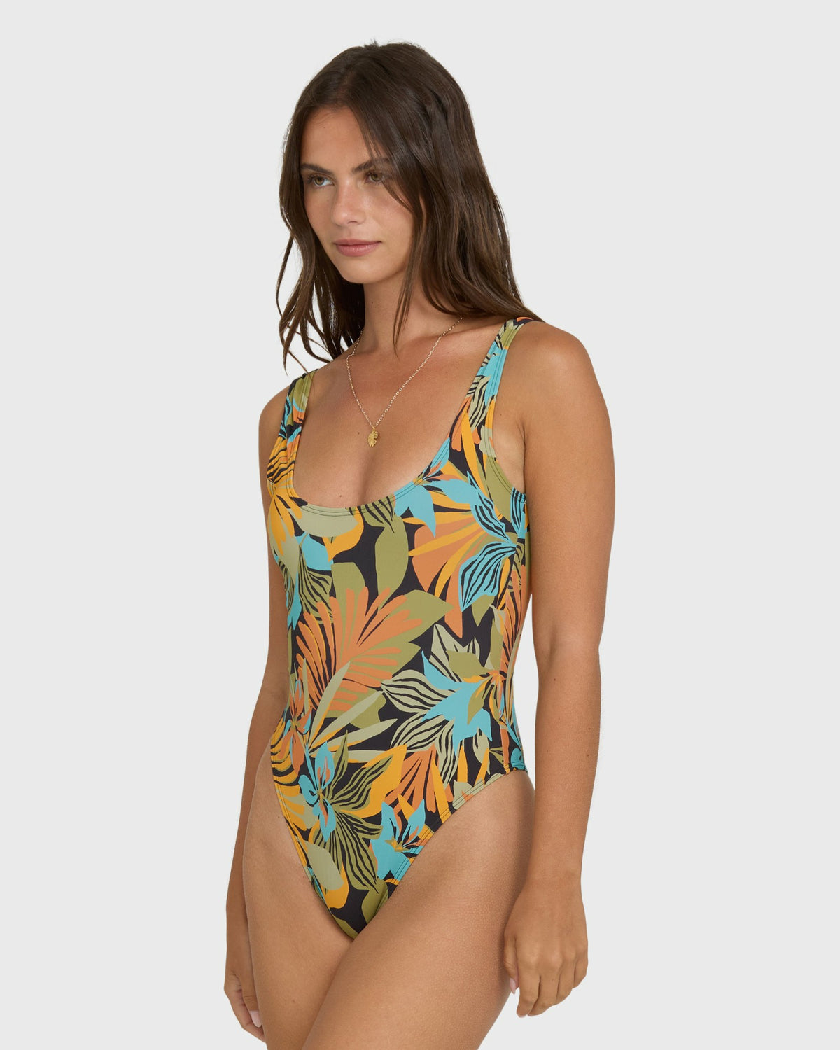 Billabong Women's Des Tropiques One-piece Swimsuit - Black Multi