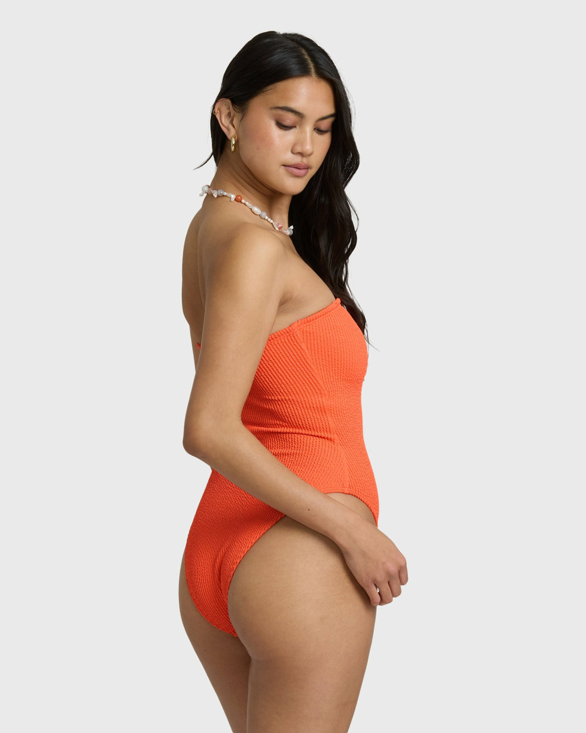 Billabong Women's Summer Hi Tully One-piece Swimsuit - Hot Coral