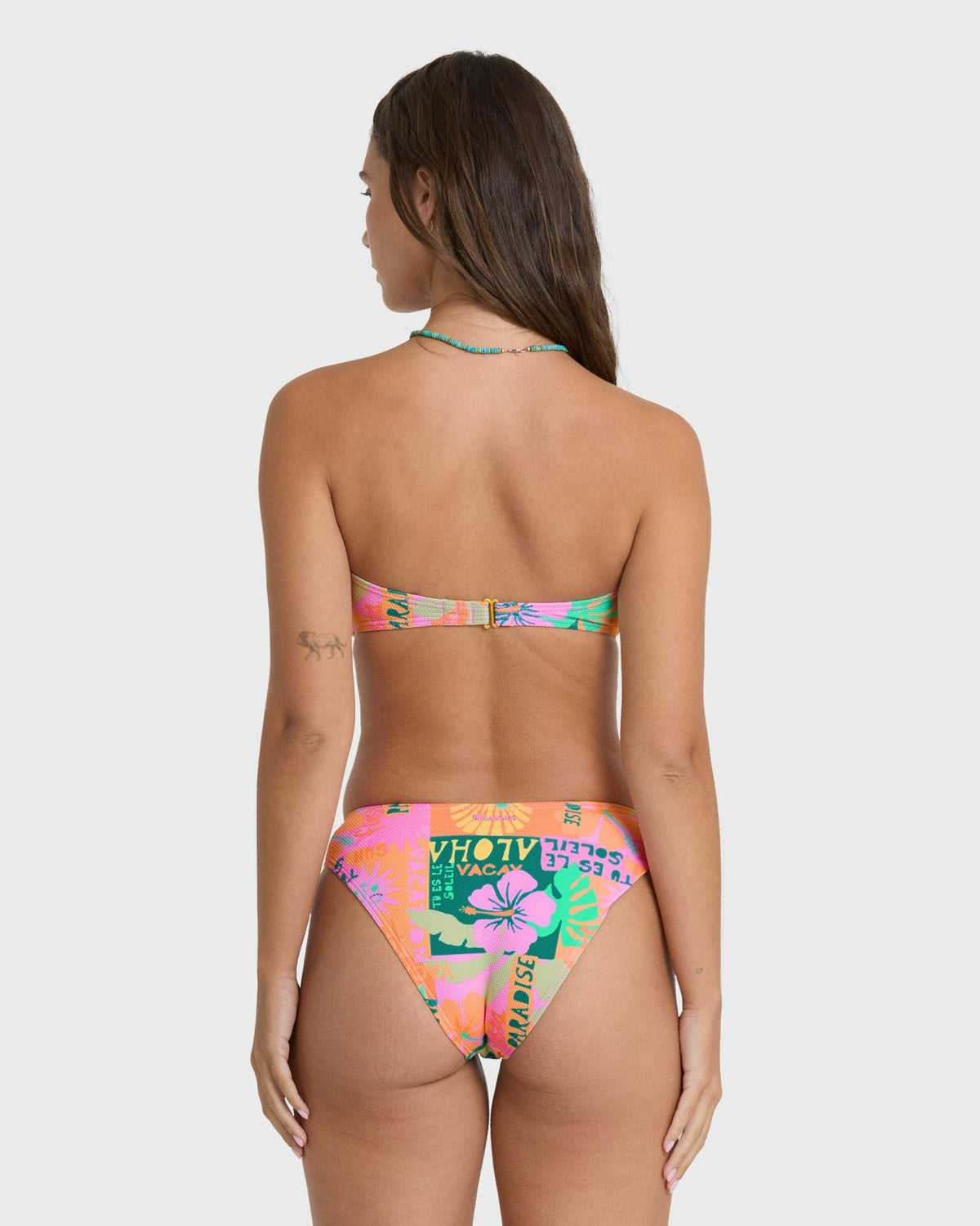 Billabong Women's Sunscape Rio Bandeau Bikini Top - Deep Lagoon