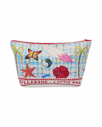 Billabong Women's Lottie Hall Dry Pouch - White Multi