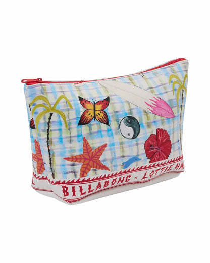 Billabong Women's Lottie Hall Dry Pouch - White Multi