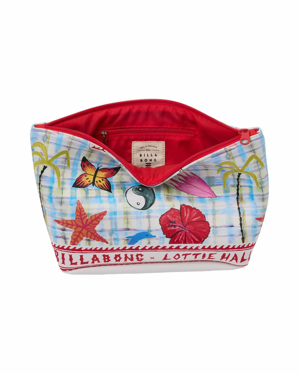 Billabong Women's Lottie Hall Dry Pouch - White Multi