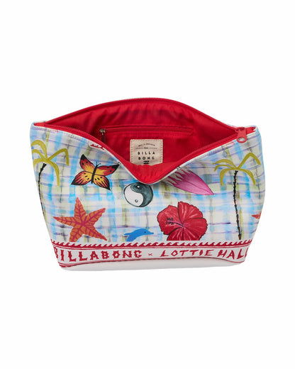 Billabong Women's Lottie Hall Dry Pouch - White Multi