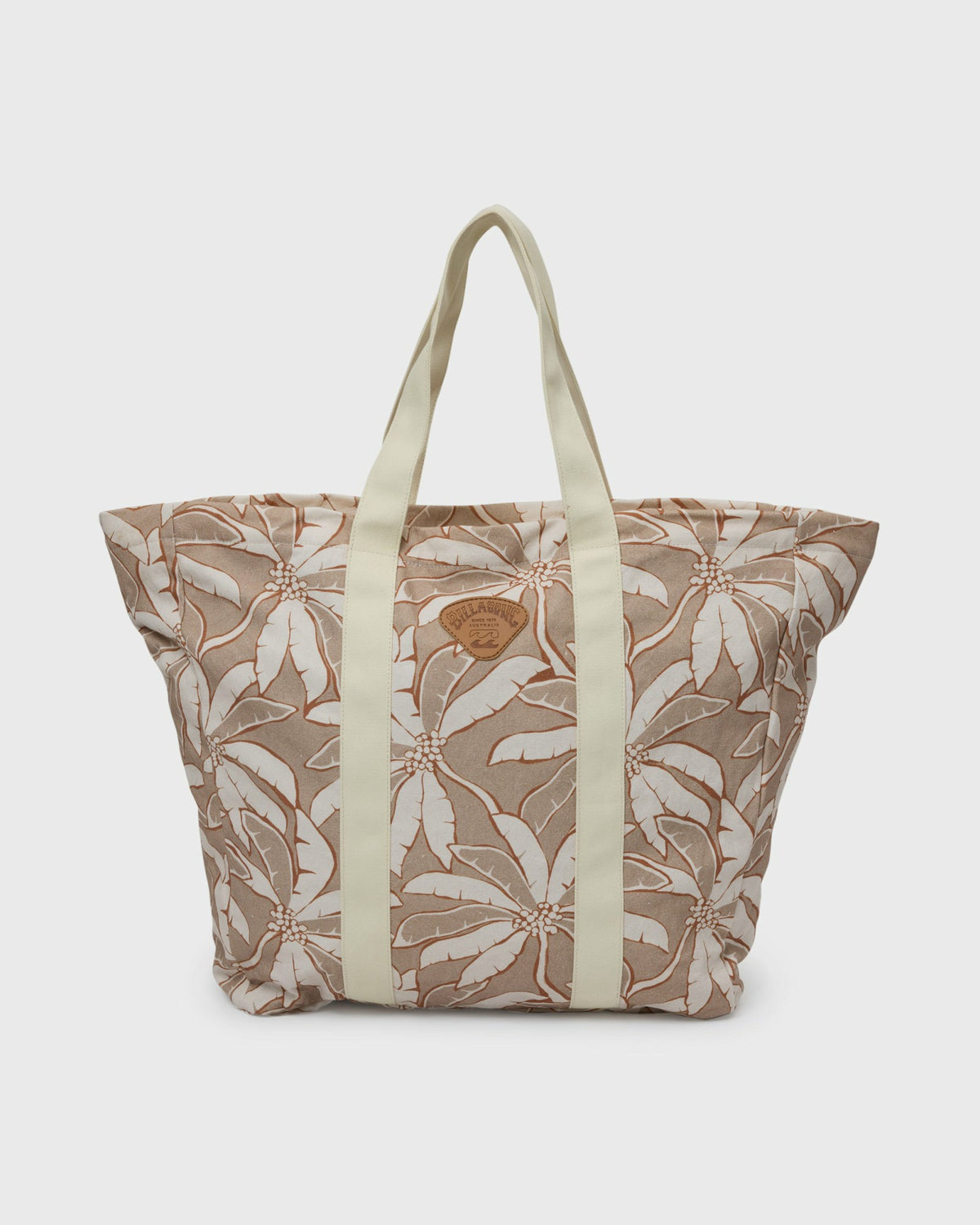 Billabong Women's Poppins Playa Zip Top Tote - Stone