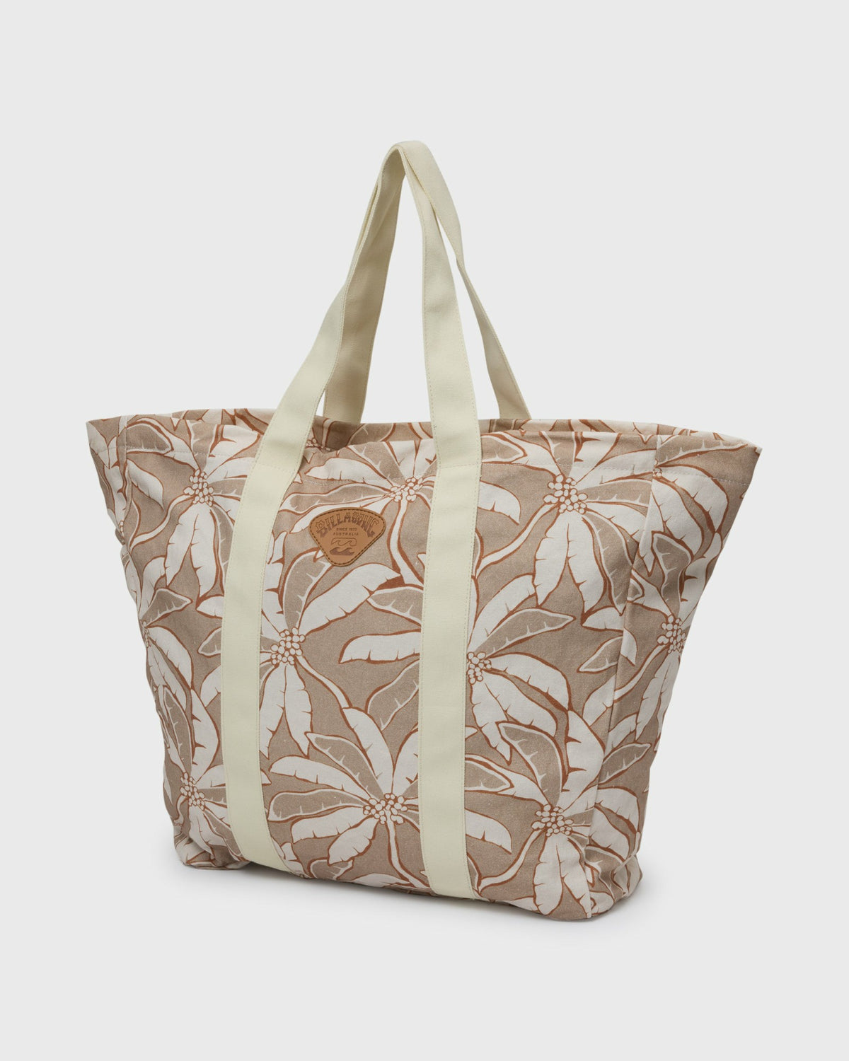 Billabong Women's Poppins Playa Zip Top Tote - Stone