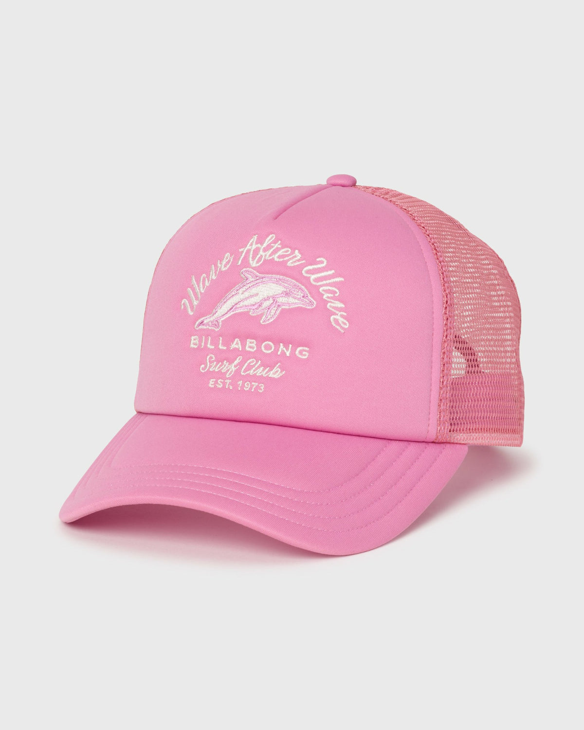 Billabong Women's Grandpa Trucker Hat - Party Pink