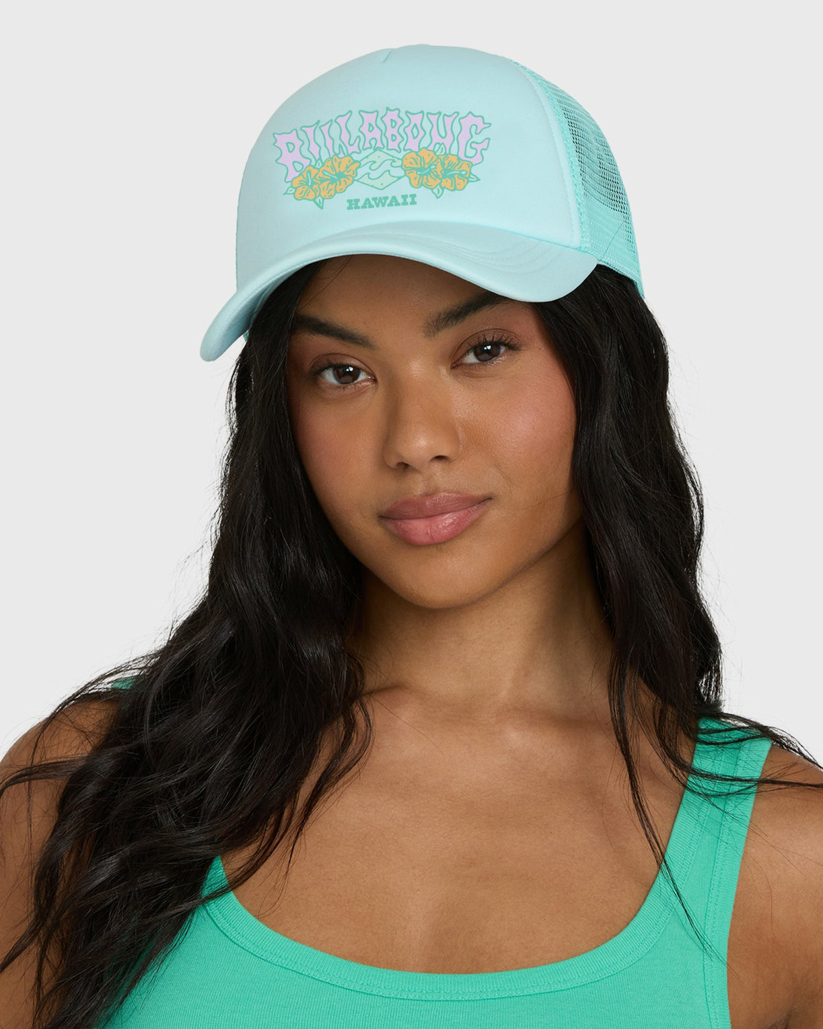 Billabong Women's Across Waves Hawaii Trucker Hat - Clearwater
