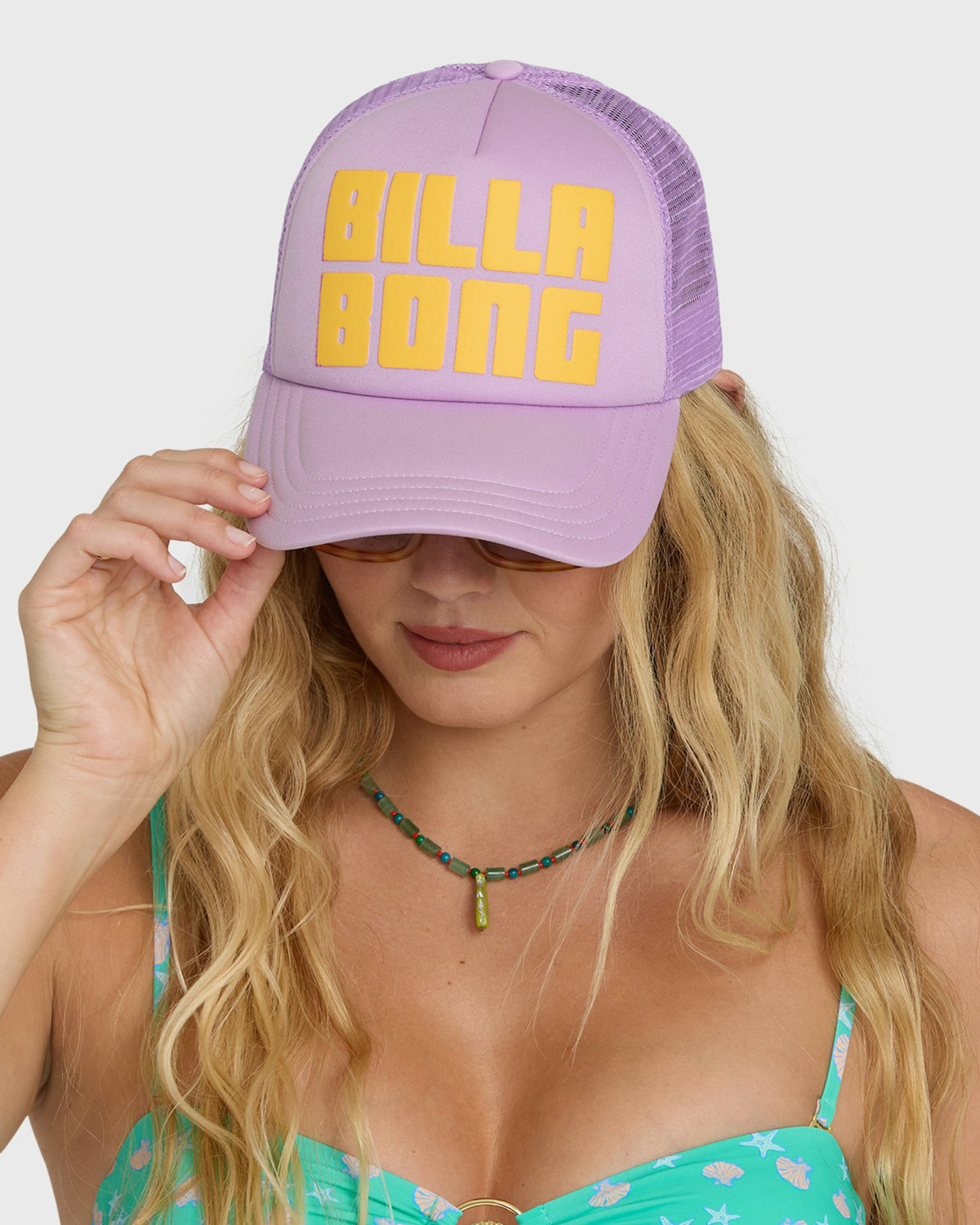 Billabong Women's Grandpa Trucker Hat - Vintage Violet