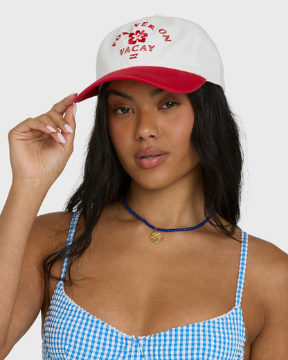 Billabong Women's Dad Cap Hat - Fiesta Red