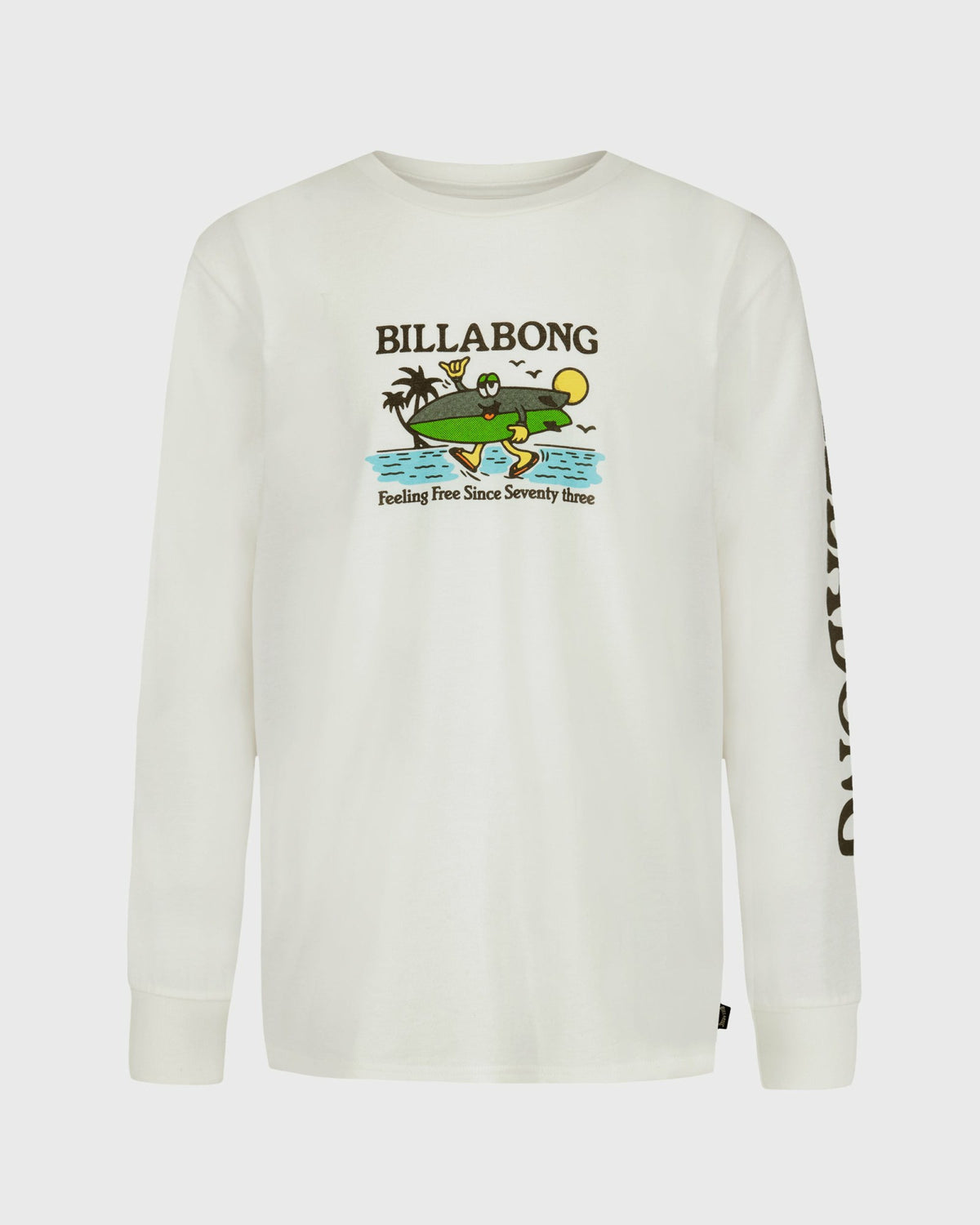Billabong Women's Little Boys Twinny Long Sleeve T-Shirt