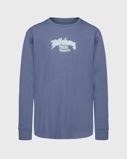 Billabong Women's Little Boys Cafe Racer Long Sleeve T-Shirt