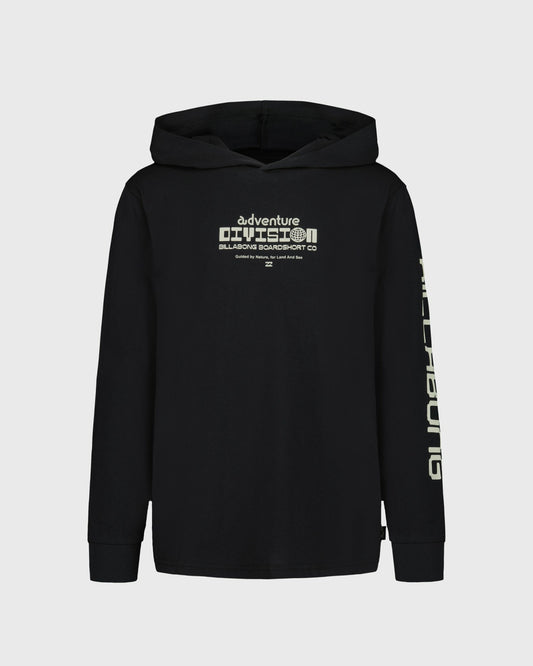 Billabong Women's Boys Particle Hooded Long Sleeve T-Shirt