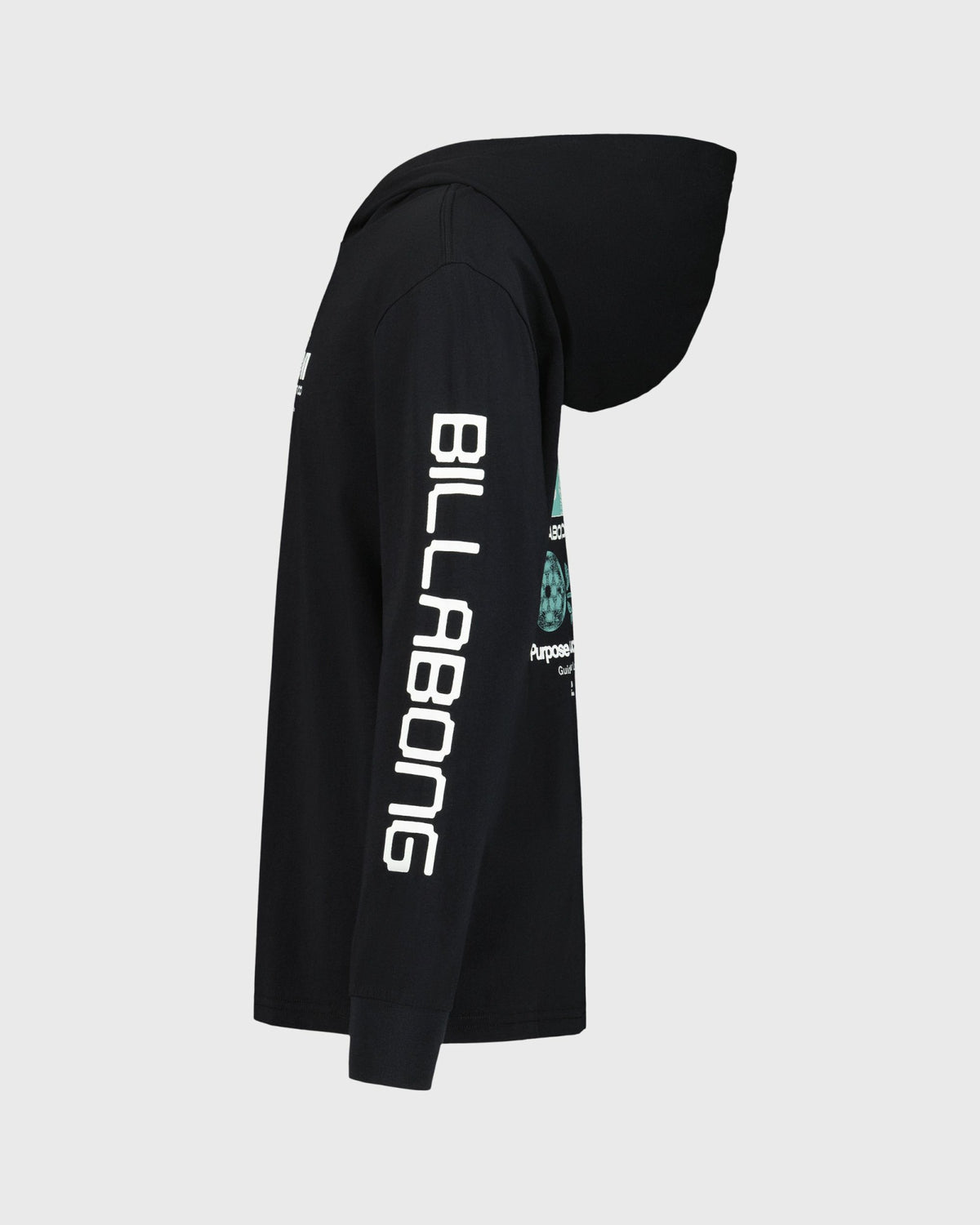 Billabong Women's Boys Particle Hooded Long Sleeve T-Shirt