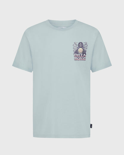 Billabong Women's Boys Riso Reaper Short Sleeve T-Shirt