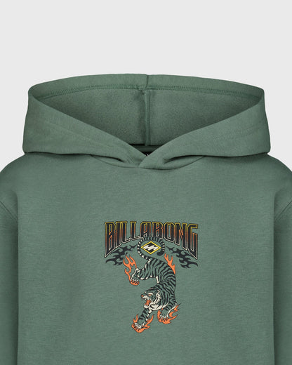 Billabong Women's Boys Inferno Tiger Hoodie
