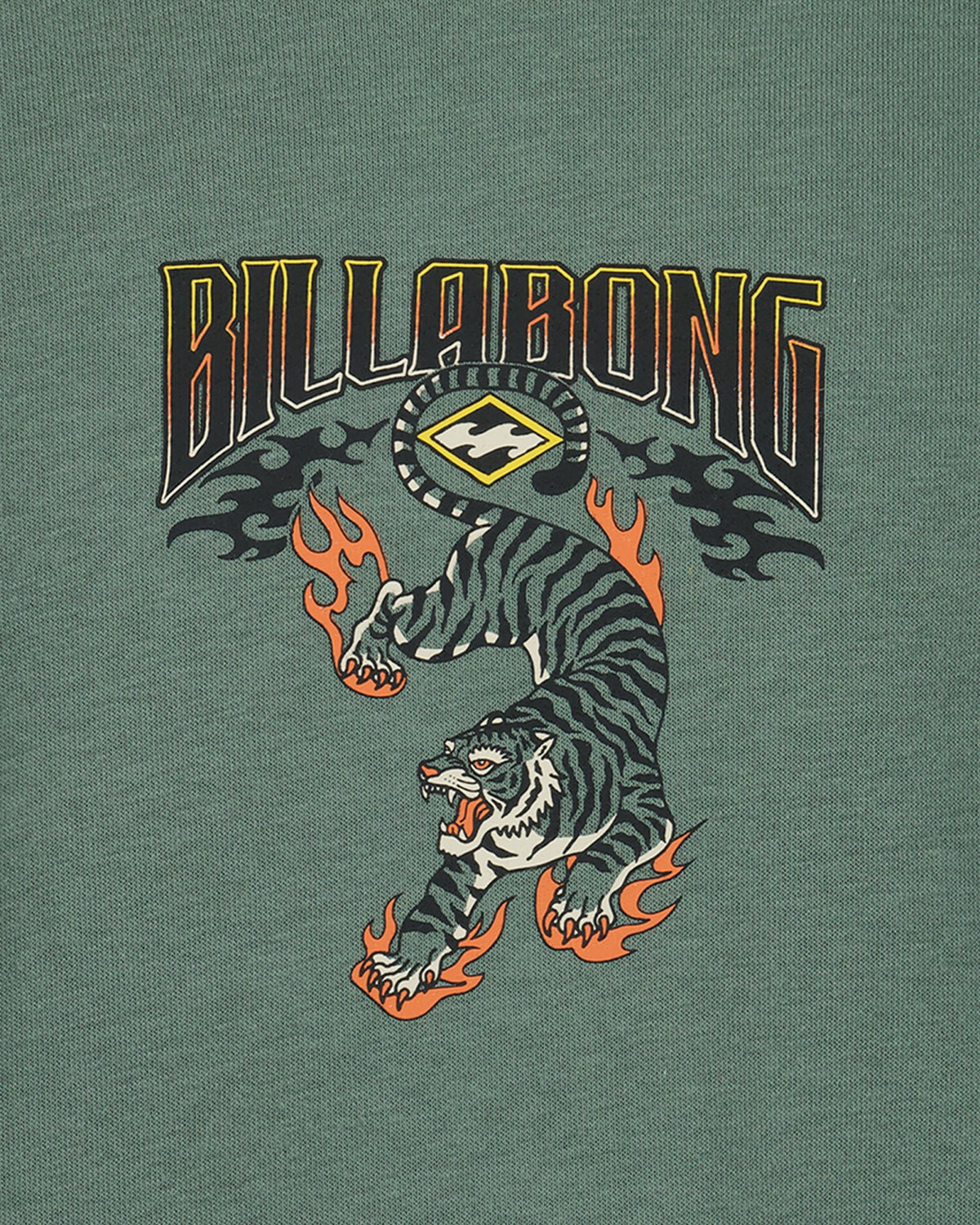 Billabong Women's Boys Inferno Tiger Hoodie