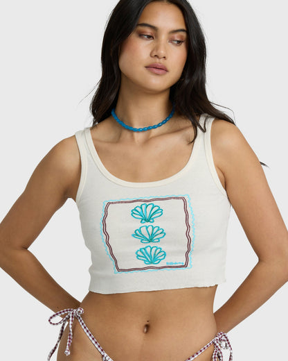 Billabong Women's Wind Drifter Tank - White Cap