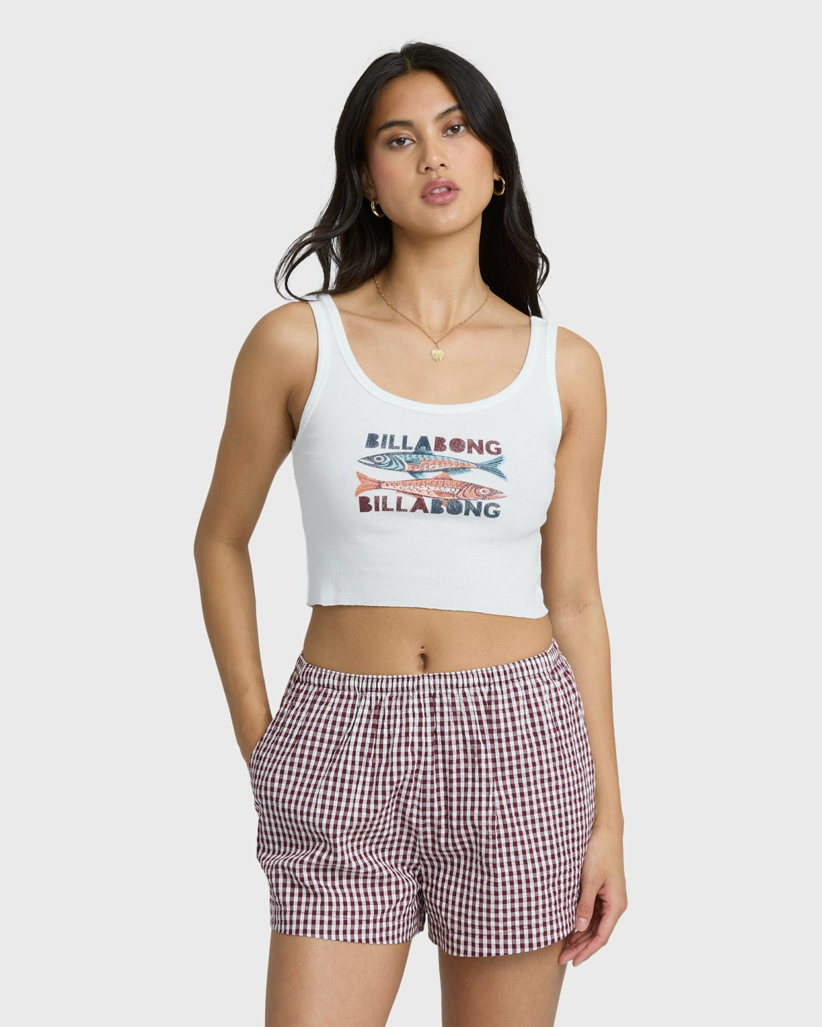 Billabong Women's Salt Of The Sea Tank - Salt Crystal