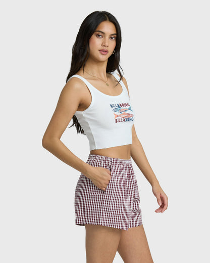 Billabong Women's Salt Of The Sea Tank - Salt Crystal
