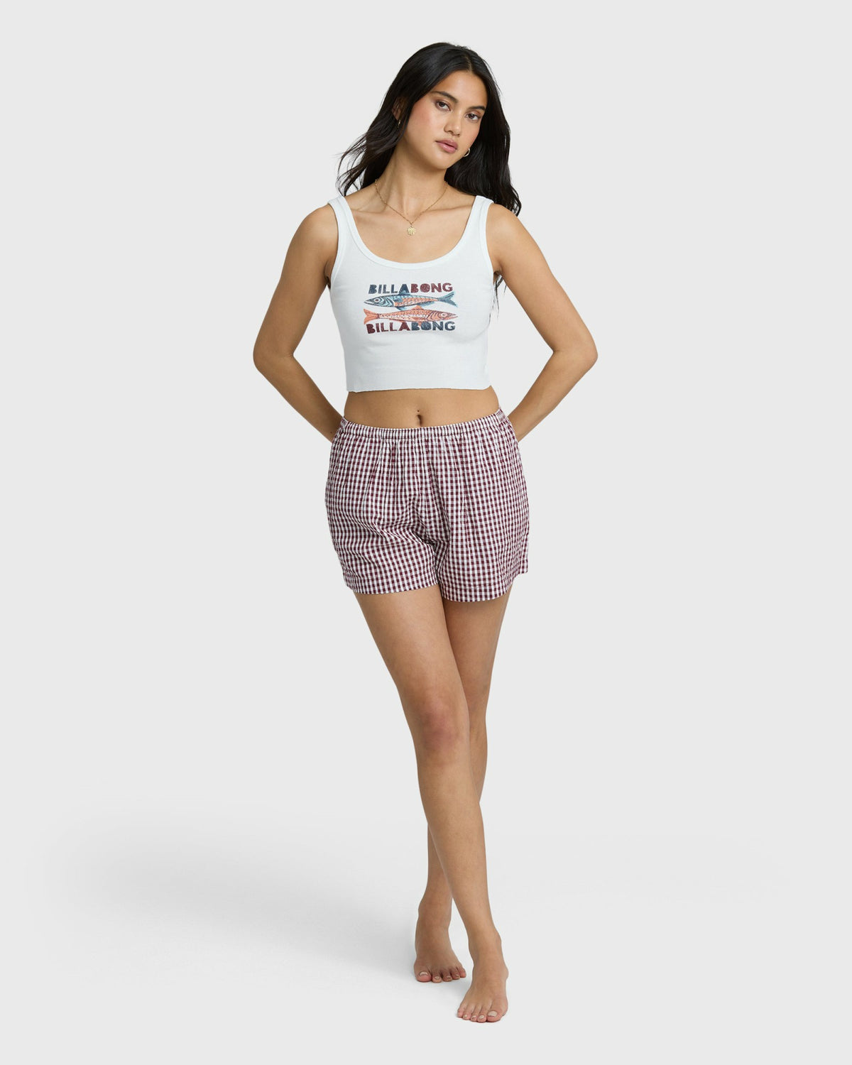 Billabong Women's Salt Of The Sea Tank - Salt Crystal