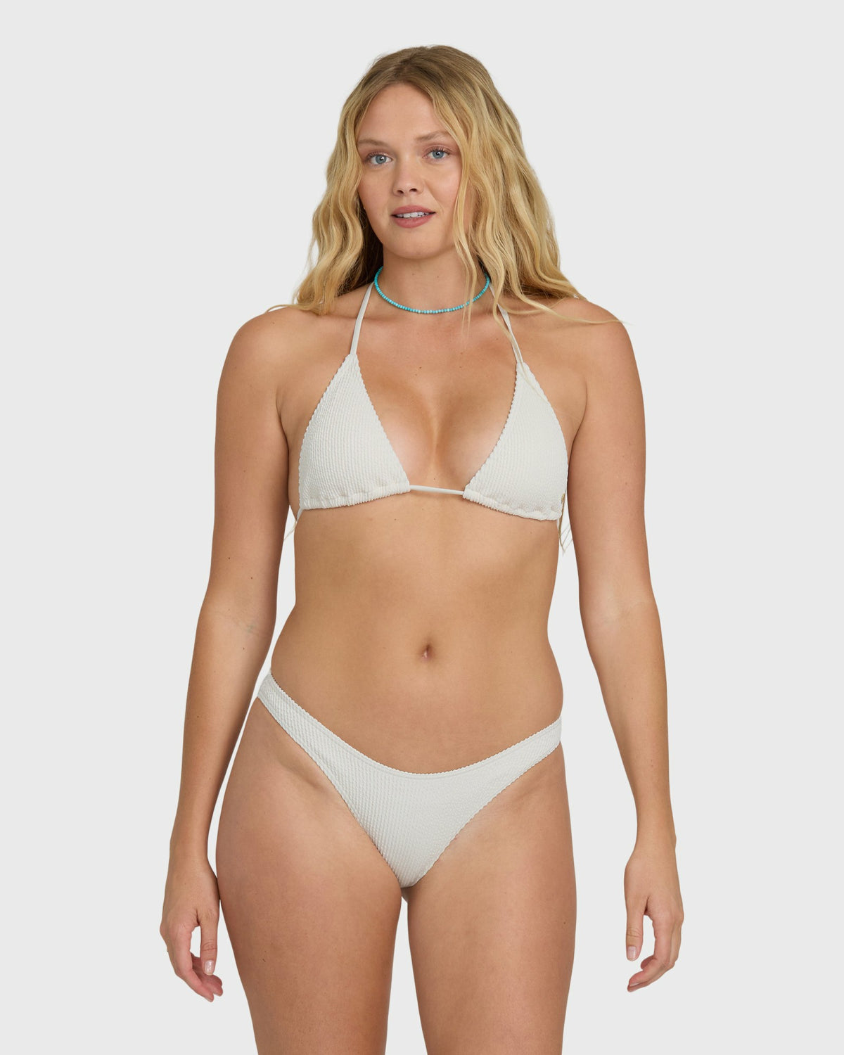 Billabong Women's Summer Hi Hike Bikini Bottoms - Salt Crystal