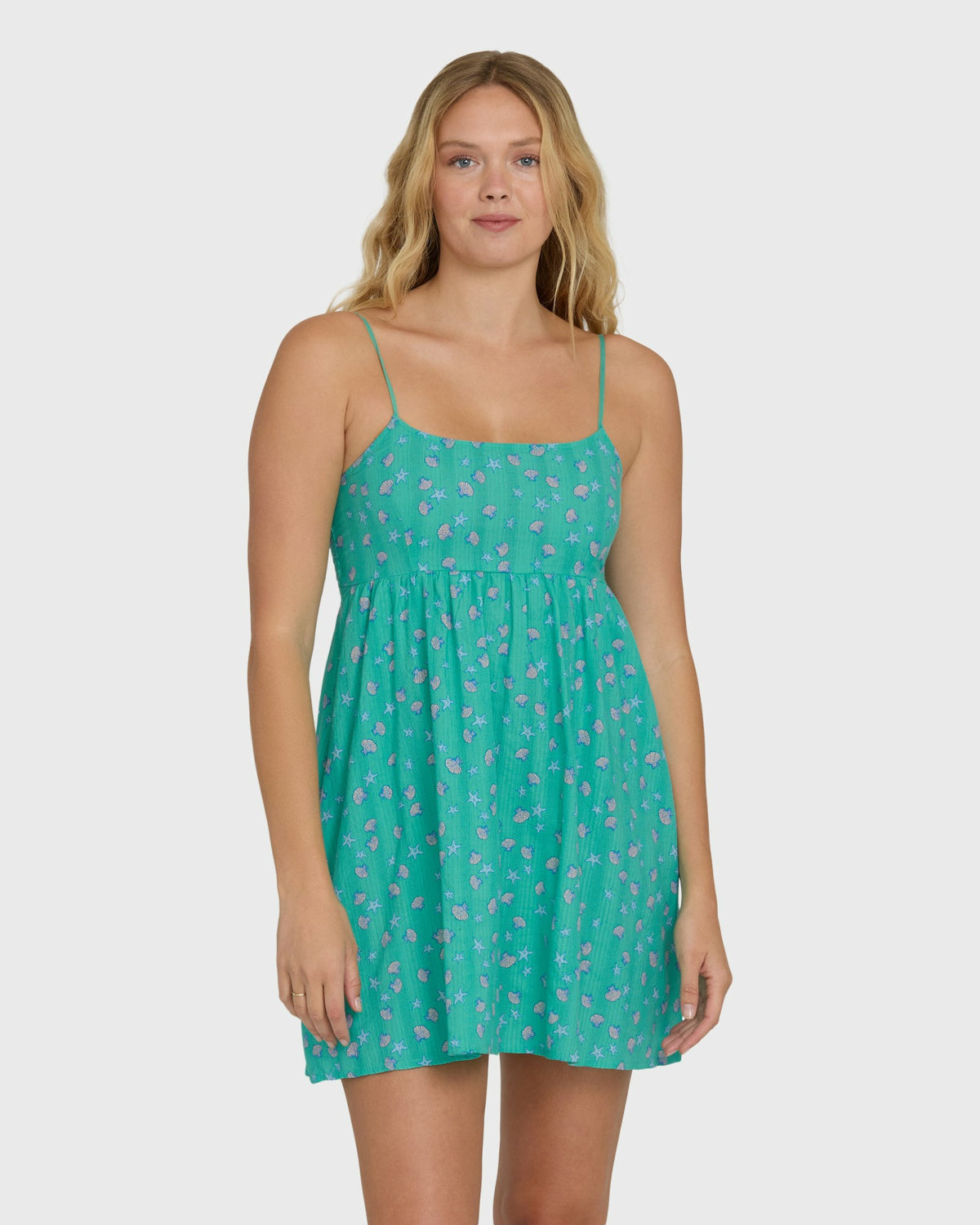 Billabong Women's Island Heat Mini Cover-Up - Green Tropics