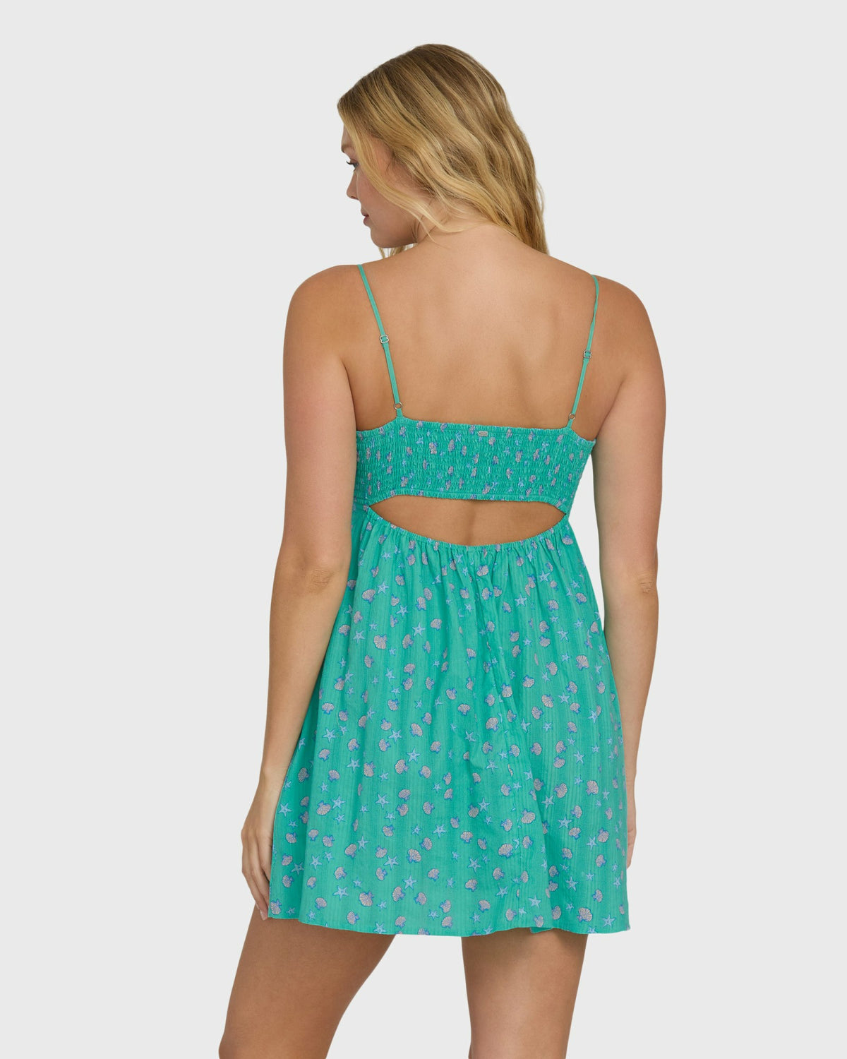 Billabong Women's Island Heat Mini Cover-Up - Green Tropics