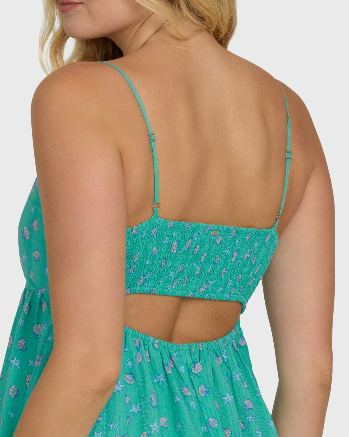 Billabong Women's Island Heat Mini Cover-Up - Green Tropics