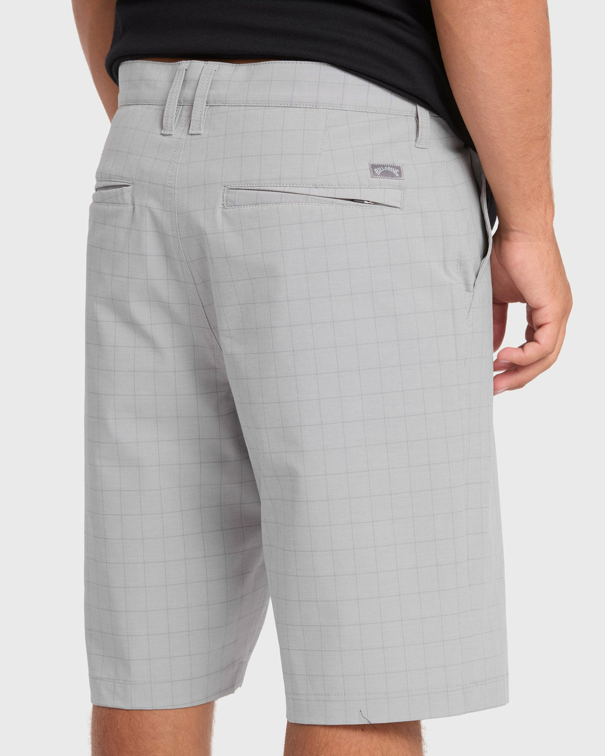 Billabong Men's Crossfire Submersible 21\" Amphibian Hybrid Shorts - Silver