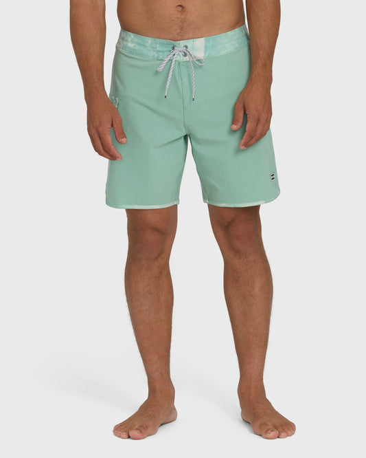 Billabong Men's 73 Pro 18\" Boardshorts - Granite Green