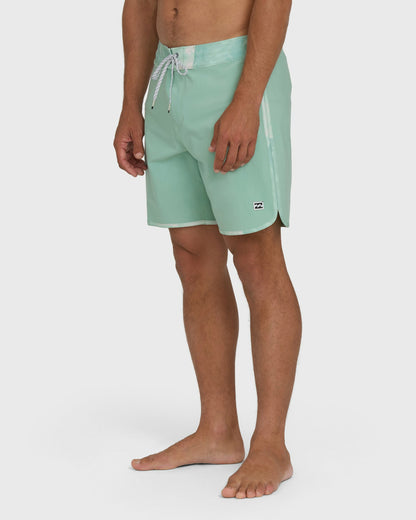 Billabong Men's 73 Pro 18\" Boardshorts - Granite Green